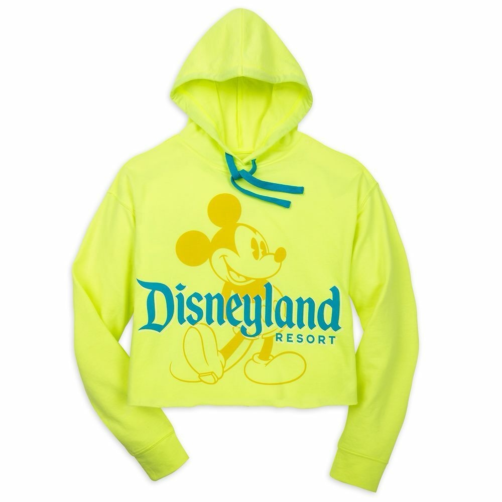 Disneyland Resort Neon Yellow Hoodie XL